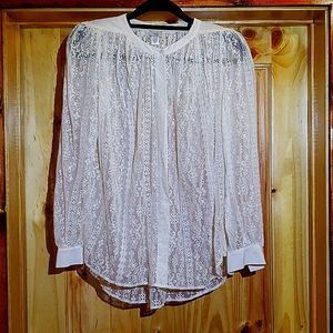 hoss Ivory Blouse, size 42 (s/m)